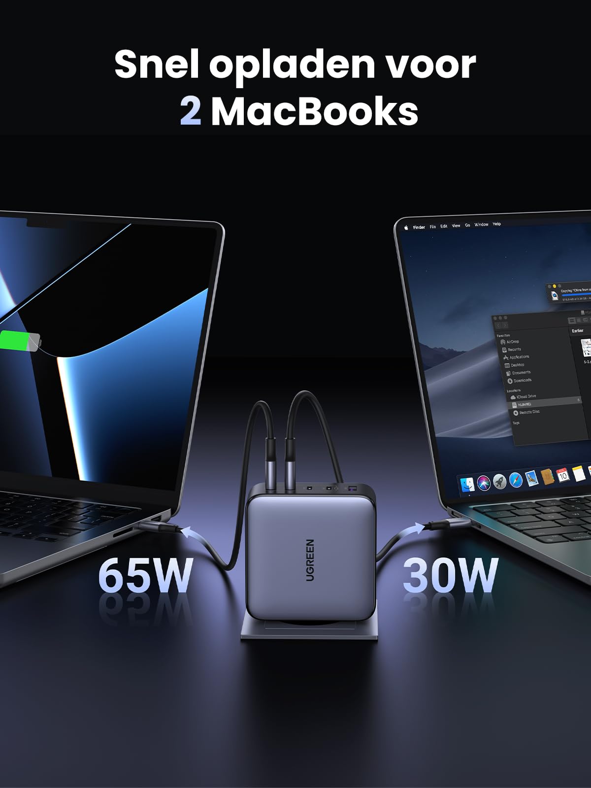 UGREEN Nexode 100W 5 - Port GaN Fast Charger