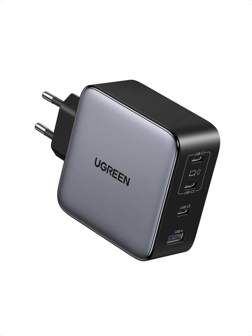 UGREEN Nexode 200W USB - C - oplader, GaN - voeding met 4 poorten, ultieme 140W snellader, compact en universeel voor MacBook, iPhone 17 - 8, Galaxy - serie