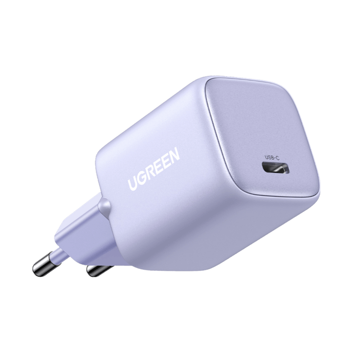 UGREEN Nexode 30W USB C Oplader - GaN II Snellader (Paars)