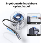 UGREEN Nexode 45W Oplader met Retractable USB - C - kabel