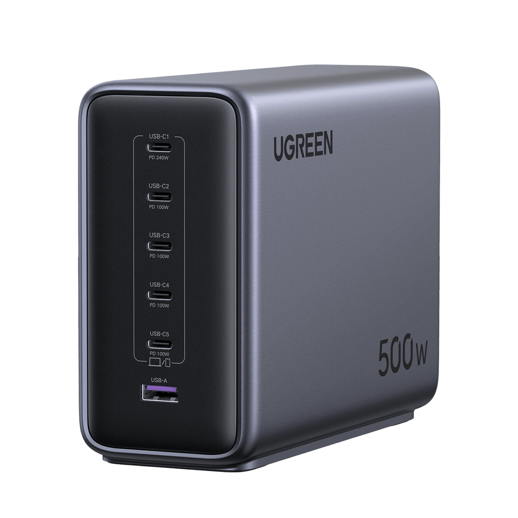 UGREEN Nexode 500W 6 - Port GaN Desktop Fast Charger