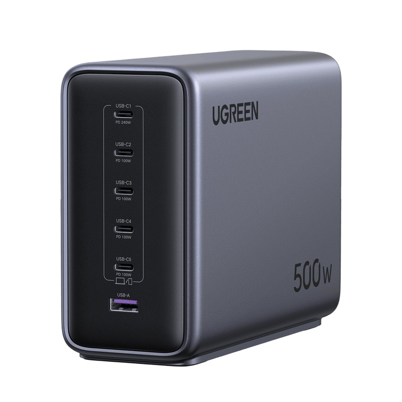 UGREEN Nexode 500W 6-Port GaN Desktop Fast Charger
