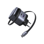 UGREEN Nexode 65W Oplader met Retractable USB - C - kabel