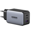 UGREEN Nexode GaN 65W USB-C Oplader met 3 USB-C Poorten
