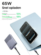 UGREEN Nexode Air Slim Oplader (65W, 3 - Poorts, Opvouwbare Stekker)