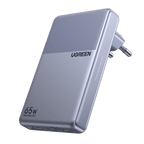 UGREEN Nexode Air Slim Oplader (65W, 3 - Poorts, Opvouwbare Stekker)