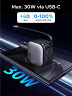 UGREEN Nexode Autolader 60W met Retractable USB - C - kabel