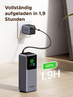 UGREEN Nexode Power Bank 20000mAh 165W met Retractable USB - C - kabel