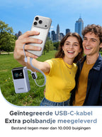 UGREEN Nexode Powerbank 10000mAh 55W met geïntegreerde USB - C - kabel