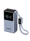 UGREEN Nexode Powerbank 10000mAh 55W met geïntegreerde USB - C - kabel
