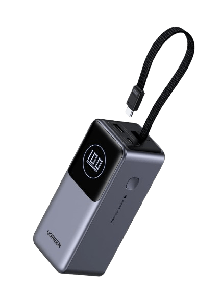 UGREEN Nexode Powerbank 20000mAh 100W met ingebouwde kabel