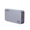 UGREEN Nexode Pro 65W USB C - oplader Slim met EU/US/UK - stekker GaN USB - C - voeding 3 - poorts oplader Snelle oplader Compatibel met MacBook Pro/Air, iPad, iPhone 15 Pro Max, Galaxy S23 Ultra, Dell XPS