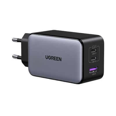 UGREEN Nexode X USB C-oplader 100W Mini GaN-oplader 3-poorts PD-voeding
