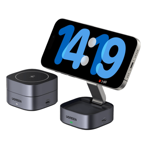 UGREEN 2-in-1 15W Qi Draadloze Oplader