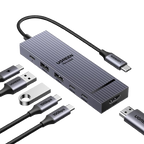 UGREEN Revodok 106 6-in-1 Dockingstation (10Gbps, 4K@60Hz, PD100W)