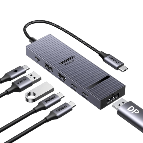 UGREEN Revodok 5 - in - 1 Docking Station (DP 4K@60Hz, 10Gbps, PD 100W)