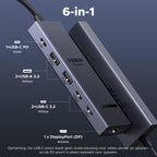 UGREEN Revodok 5 - in - 1 Docking Station (DP 4K@60Hz, 10Gbps, PD 100W)