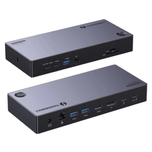 UGREEN Revodok Max 313 Thunderbolt 4 Dock 40Gbps Dockingstation met drie schermen (drievoudig 4K@60Hz, enkel 8K-scherm)