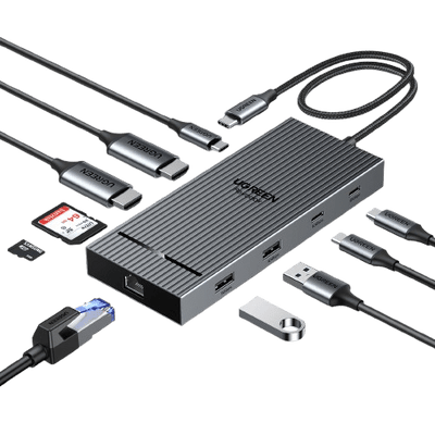 UGREEN Revodok Pro 10-in-1 Dockingstation (4K@60Hz, 10Gbps)