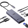 UGREEN Revodok Pro 1071 7-IN-1 USB-C-hub (4K@60Hz, 10Gbps, 100W PD)