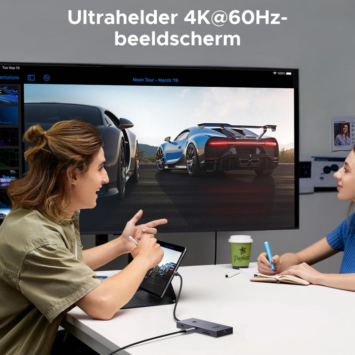 UGREEN Revodok Pro 9 - in - 1 USB - C Hub 4K HDMI 10Gbps PD 100W