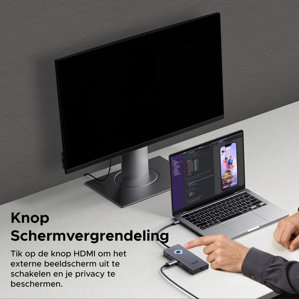 UGREEN Revodok Pro 9 - in - 1 USB - C Hub 4K HDMI 10Gbps PD 100W