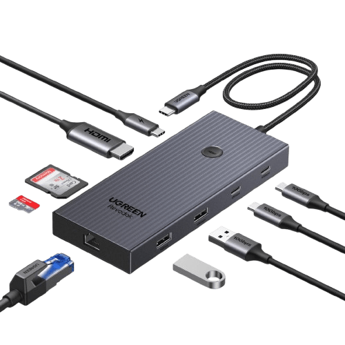 UGREEN Revodok Pro 9 - in - 1 USB - C Hub 4K HDMI 10Gbps PD 100W
