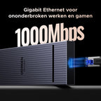 UGREEN Revodok Pro Dockingstation met dubbele 4K - display, 10Gbps USB en 100W PD
