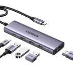 UGREEN Revodok USB C Hub PD100W 4K HDMI 5Gbps USB C Dock USB C Adapter Multipoort Adapter