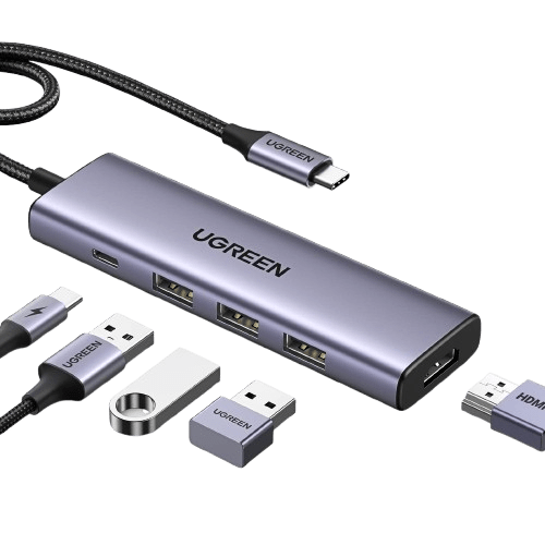 UGREEN Revodok USB C Hub PD100W 4K HDMI 5Gbps USB C Dock USB C Adapter Multipoort Adapter