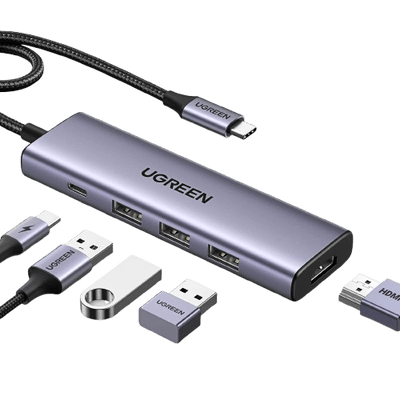 UGREEN Revodok USB C Hub PD100W 4K HDMI 5Gbps USB C Dock USB C Adapter Multipoort Adapter