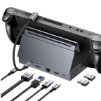 UGREEN Steam Deck Dock 9 - in - 1 dockingstation 4K@60Hz HDMI 10Gbps USB - poorten Verstelbare standaard Compatibel met Steam Deck OLED
