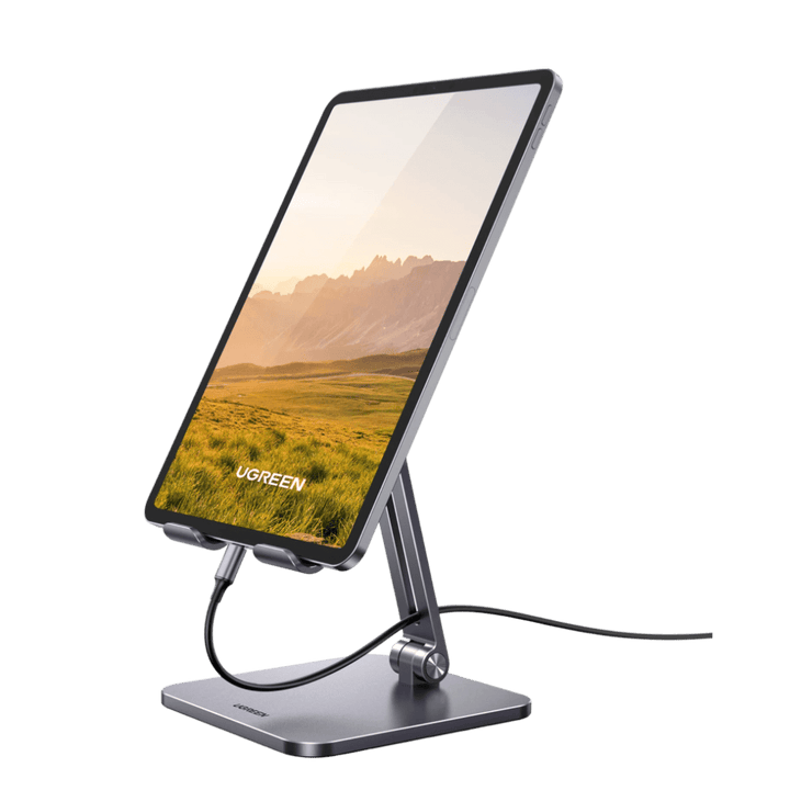 UGREEN Tablet Houder Aluminium Tablet Stand Verstelbare Bureau Tablet Standaard