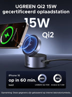 UGREEN UNO 3 - in - 1 Magnetische Draadloze Oplader 25W (MagSafe - compatibel)