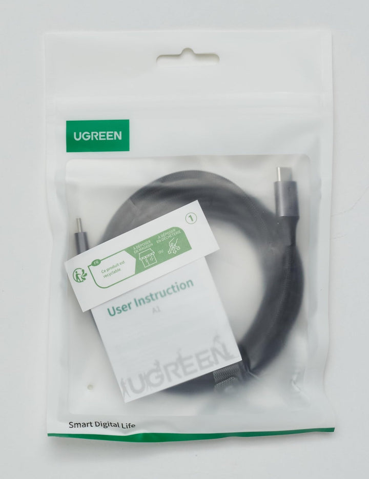 UGREEN USB C - kabel 240W Power Delivery 3.1 oplaadkabel USB C naar USB C (2M)