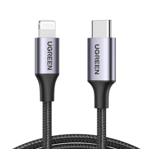 UGREEN USB C naar Lightning kabel MFi gecertificeerd USB C Lightning oplaadkabel PD 3.0