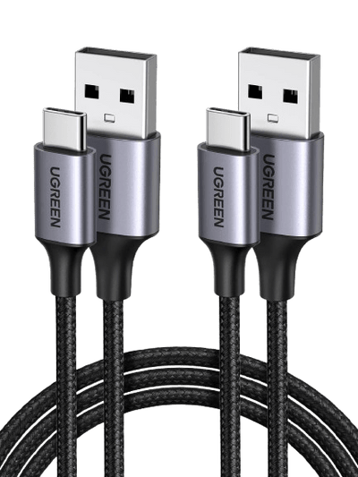 UGREEN USB C Oplaadkabel 2 Stuks 3A QC 3.0