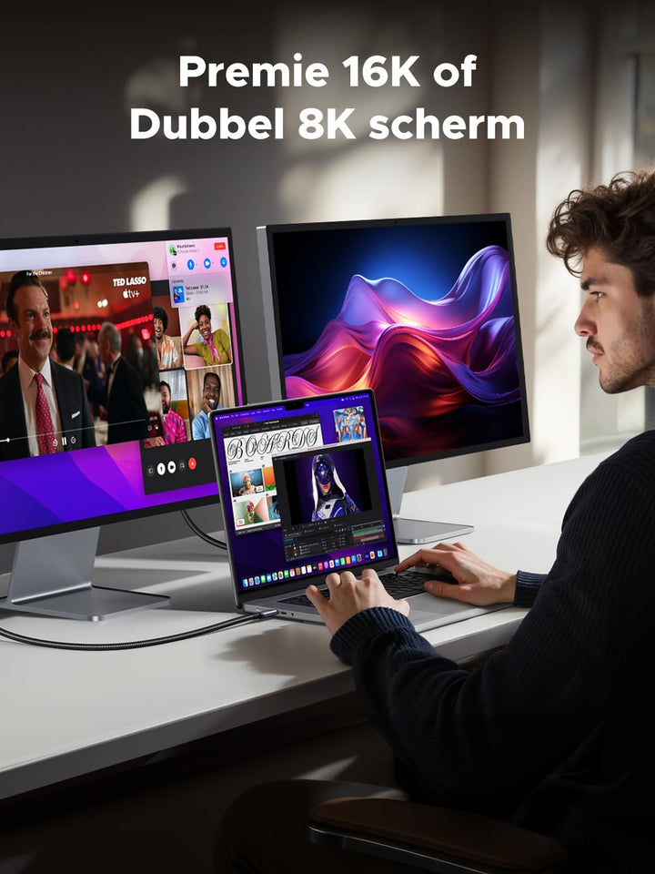 UGREEN USB4 80Gbps Datakabel 16K@60Hz 240W