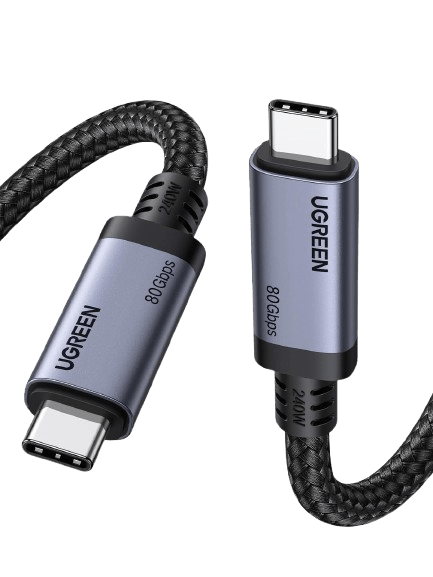 UGREEN USB4 80Gbps Datakabel 1m 16K@60Hz 240W