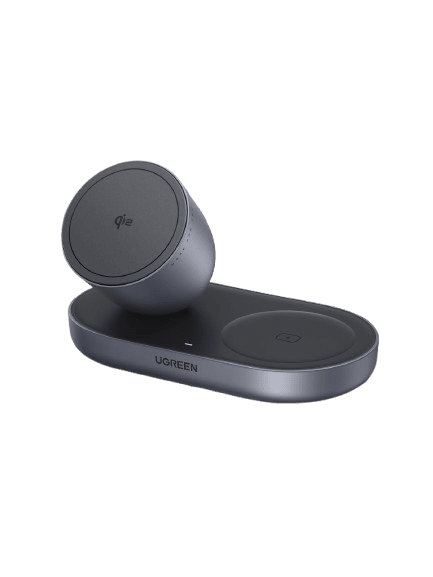 UGREEN Zapix Magnetische Draadloze Oplader met Standaard (2 - in - 1, Qi2 15W)