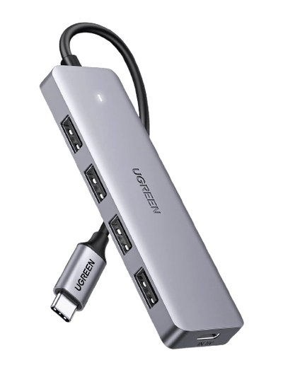 UGREEN 4 in 1 USB C Hub 4 Poorten USB 3.0 Adapter OTG Ondersteund