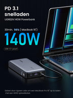 UGREEN 25000mAh Powerbank 145W met 3 poorten - 3