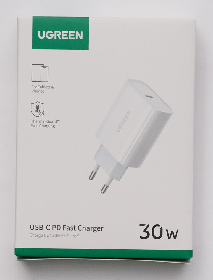 UGREEN 30W USB C-oplader USB C-lichtnetadapter PPS-snellader