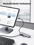 UGREEN 4 in 1 USB C Hub 4 Poorten USB 3.0 Adapter OTG Ondersteund