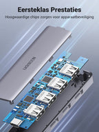 UGREEN 4 in 1 USB C Hub 4 Poorten USB 3.0 Adapter OTG Ondersteund