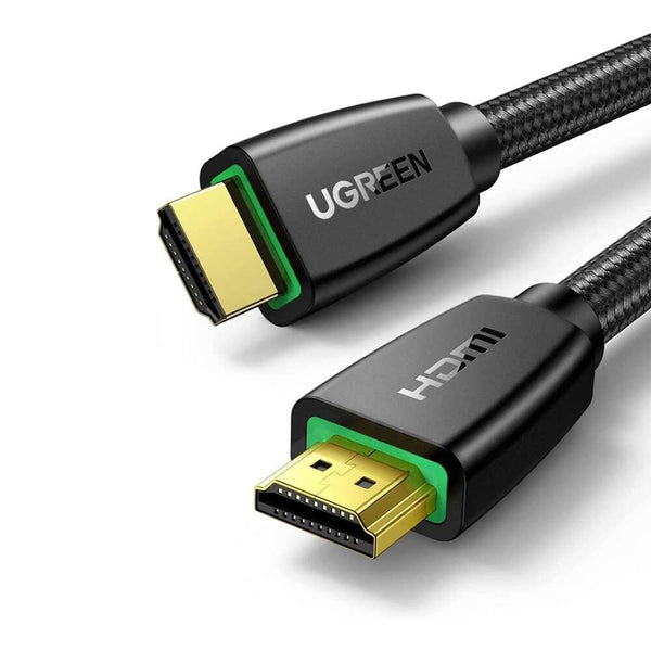 UGREEN 4K HDMI Kabel 2.0 Nylon 4K 30Hz voor 4K TV, Switch etc.Vergulde Contacten(1m)