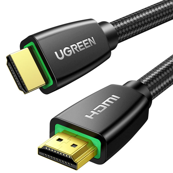 UGREEN 4K HDMI Kabel 2.0 Nylon 4K 30Hz voor 4K TV, Switch etc.Vergulde Contacten(2m)
