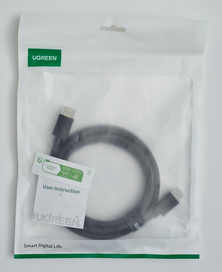 UGREEN 8K HDMI Kabel 2.1 Nylon 8K 60Hz 4K 120Hz, Compatibel met PS5 enz(3M UGREEN 8K HDMI Kabel 2.1 Nylon 8K 60Hz 4K 120Hz, Compatibel met PS5 enz(3M