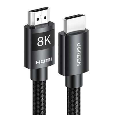 UGREEN 8K HDMI Kabel 2.1 Nylon 8K 60Hz 4K 120Hz, Compatibel met PS5 enz(2M)