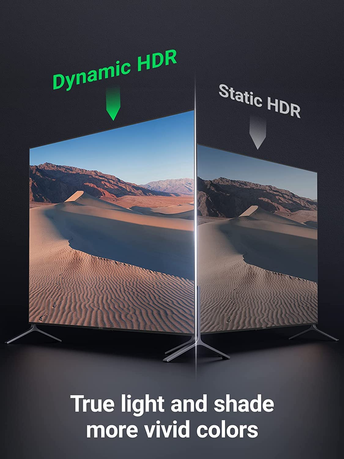 UGREEN 8K HDMI Kabel 2.1 Nylon 8K 60Hz 4K 120Hz, Compatibel met PS5 enz(2M)